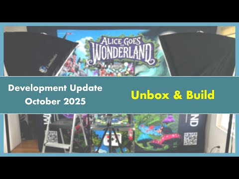 Alice Goes to Wonderland Pinball - pilot production Unbox + Build