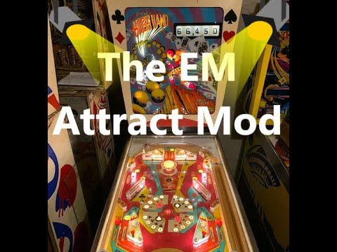 Installing your EM Attract Mod on a Electromechanical Pinball Machine!