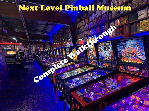 Next Level Pinball Museum Complete Tour