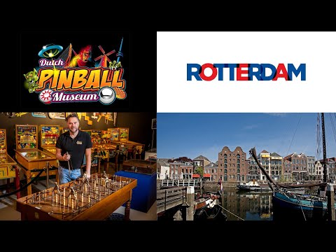 Visite du DUTCH PINBALL MUSEUM de Rotterdam - Avril 2024