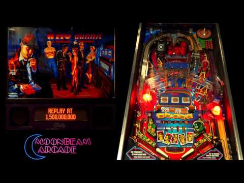 Who Dunnit? pinball gameplay filmed in 4k (Bally 1995)