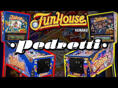 Funhouse Pinball Remake by Pedretti is Revealed!