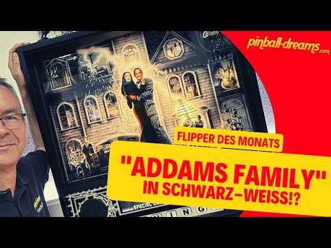 Flipper des Monats - Ein ADDAMS FAMILY in schwarz-weiss!?