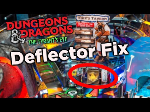 PIN-TECH 🔧 Spielfeldschäden am DUNGEONS &amp; DRAGONS Flipper von Stern Pinball