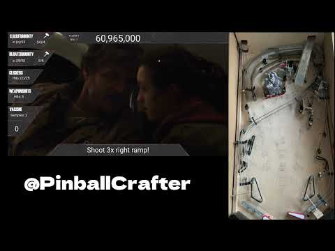 The last of us - Homebrew Pinball Machine - 3 ball gameplay with modes etc.