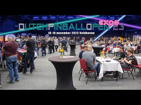 Dutch Pinball Open Expo 2023 - Pinball News Eighteen Minute Tour