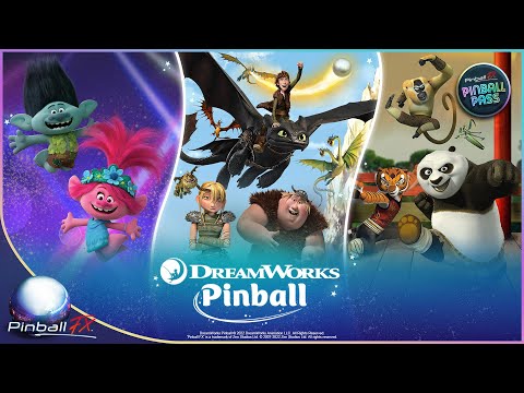 Play the DreamWorks Pinball Pack today in Pinball FX Early Access!