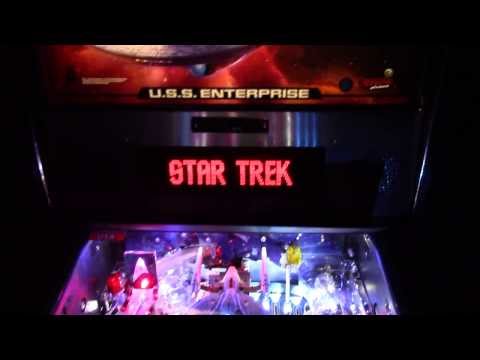 Stern Star Trek LE Light show attract mode