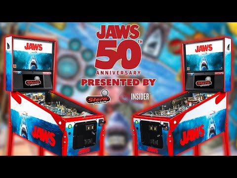 JAWS 50th Anniversary Pinball Presented by Stern Pinball