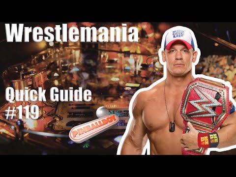 Wrestlemania I Pinball Flipper
