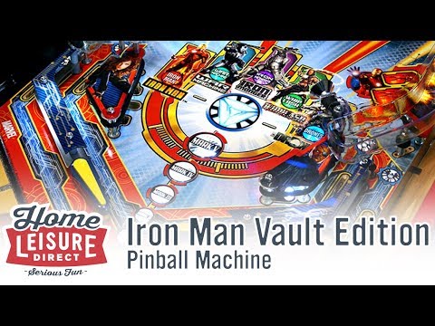 Iron Man: Vault Edition Pinball Machine (STERN 2014)