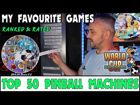 My Top 50 Pinball Machines #7 | Bally&#039;s World Cup Soccer 94 | Rated | Gonzo vs Pinside top 100