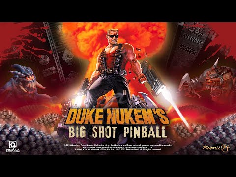 Duke Nukem&#039;s Big Shot Pinball - Announcement Trailer I Pinball M