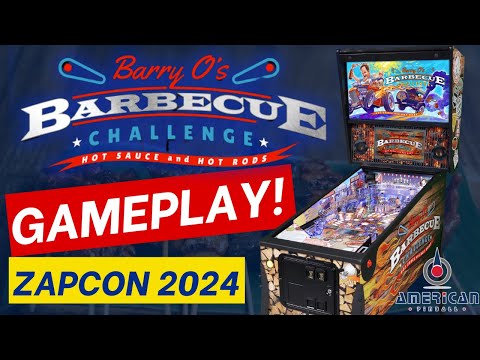Barry O&#039;s Barbecue Challenge From American Pinball Might Surpise You!