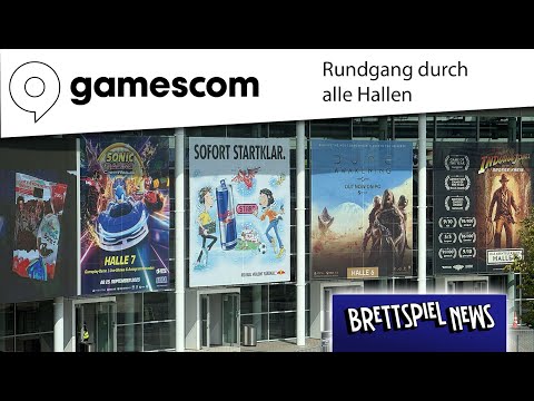Gamescom 2025 - Rundgang durch alle Hallen