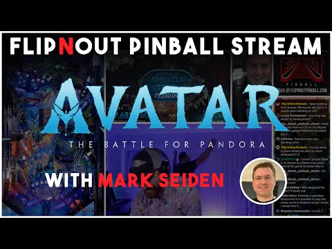 🔴LIVE - Avatar The Battle For Pandora Pinball LE with Designer Mark Seiden