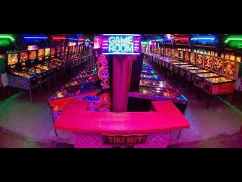 500 Pinball Machines! Tour of Vintage Flipper World Pinball Museum in Michigan!