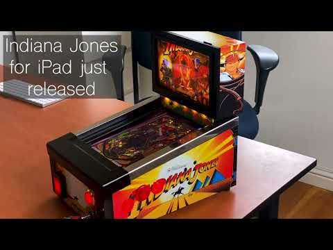INDIANA JONES ON THE MINIPIN iPad pinball machine