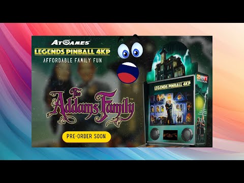 Atgames Legends Pinball 4k The Addams Family gameplay