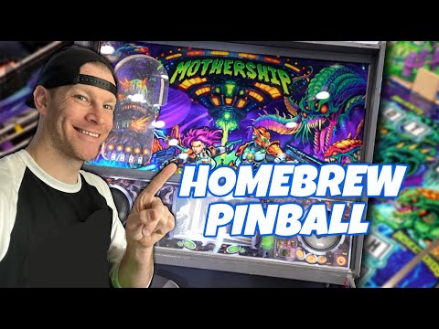 Pinball Expo 2024 - Homebrew Pinball Machine Showcase - WOW!