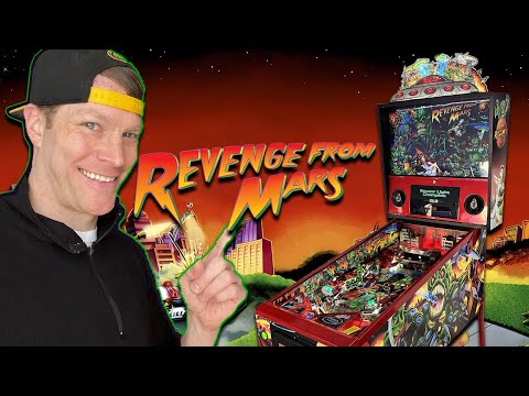 You&#039;ve NEVER Seen A Revenge From Mars Pinball Machine Like This!