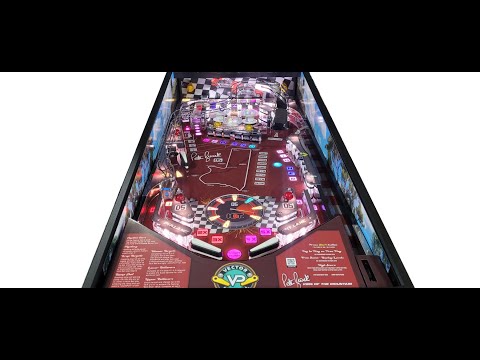 Peter Brock &quot;King Of The Mountain&quot; Retro-Classic Pinball Machine Quick Gameplay