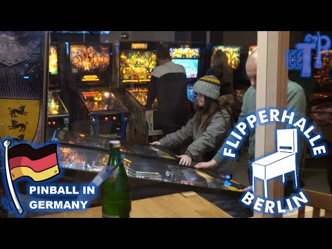 Flipperhalle Berlin 2025 - Pinball in Germany!