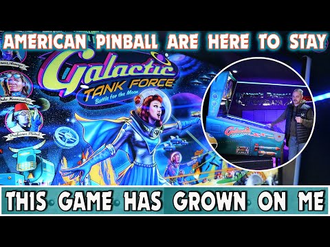 American Pinball Not For Sale! | Reviewing &#039;Galactic Tank Force&#039; - Shots, Rules, and Gameplay