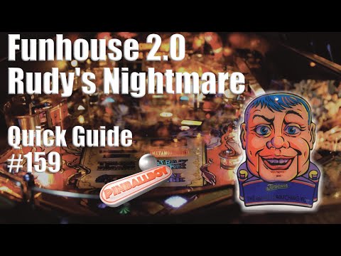 Funhouse 2 0 Rudy&#039;s Nightmare I Pinball Flipper