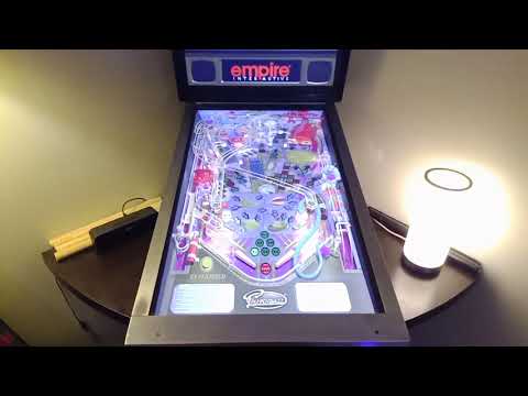 PinCabView Demo - FantasticJourney - BigRaceUSA - WormsPinball - RallyFever - Timeshock!