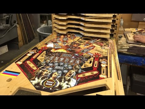 Making The Walking Dead Pinball Machine