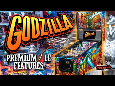 Godzilla Pinball Premium/LE Model Game Features