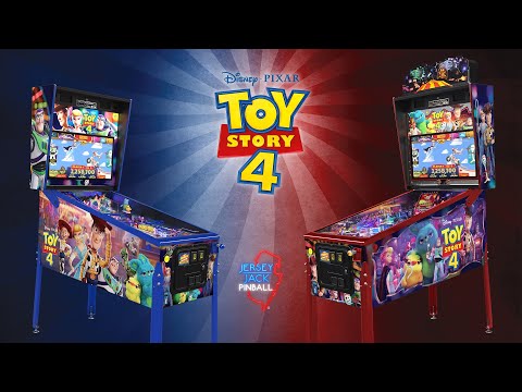 Toy Story 4 Pinball by Jersey Jack Pinball Licensed by Disney and Pixar WATCH IN 4K