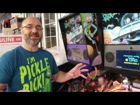 Rick and Morty Pinball game layout explanation. Spooky Pinball LLC