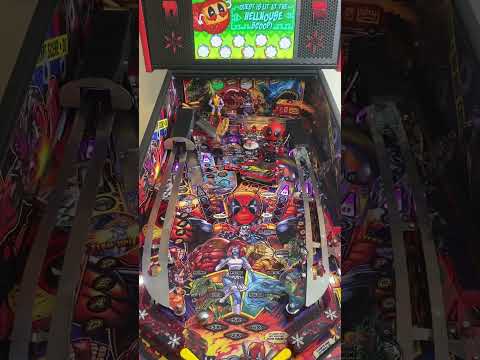 Deadpool pinball disco multiball and double katana mod by Loganpinball.com