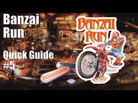 Banzai Run I Pinball Flipper