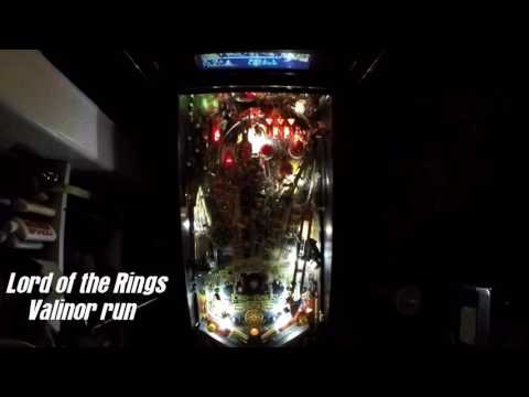 Lord of the Rings pinball gameplay (color dmd)