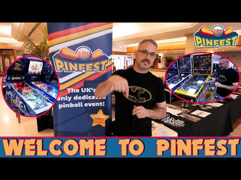 140 Pinball Machines in one location | Welcome to Pinfest 2023 The UK&#039;s largest pinball show