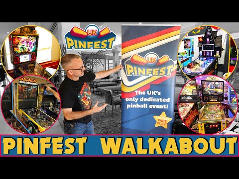 Pinfest 2025 Tour | 150 Pinball Machines, New Releases &amp; Classic Favourites!