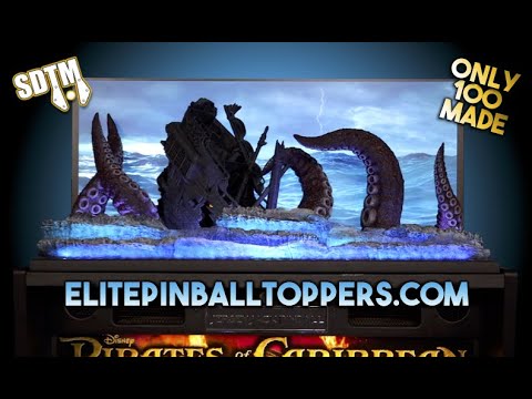 SDTM Exclusive: Elite POTC Pinball Topper Reveal - ONLY 100 MADE!