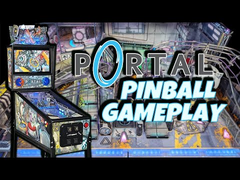 Portal Pinball Gameplay With Extended Game Kit - P3 Multimorphic Texas Pinball Festival