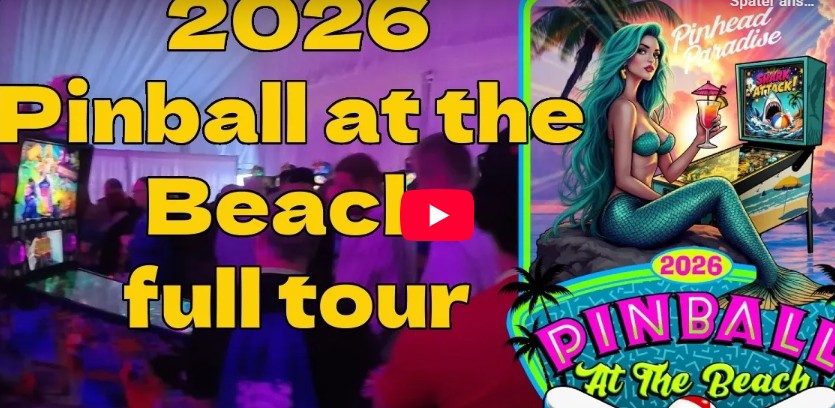 Pinball at the Beach 2026 - Flipper-News
